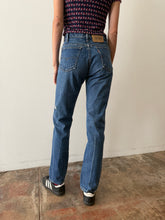 Levis 505 Orange Tab Mid Wash Jeans 28w
