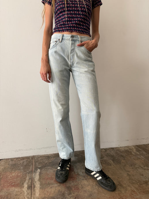 Washed-Out USA Levis 501 Jeans 28w