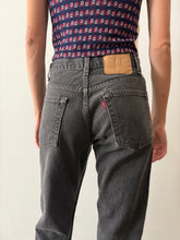 Levis 505 Faded Black Jeans 28w