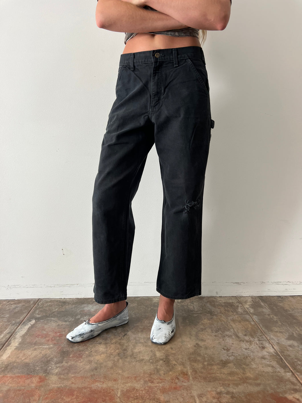 Black Carhartt Pants 30w