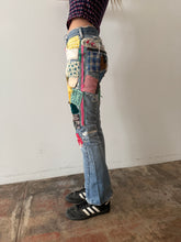 60s/70s Quilted Patchwork Levis Bells 28w