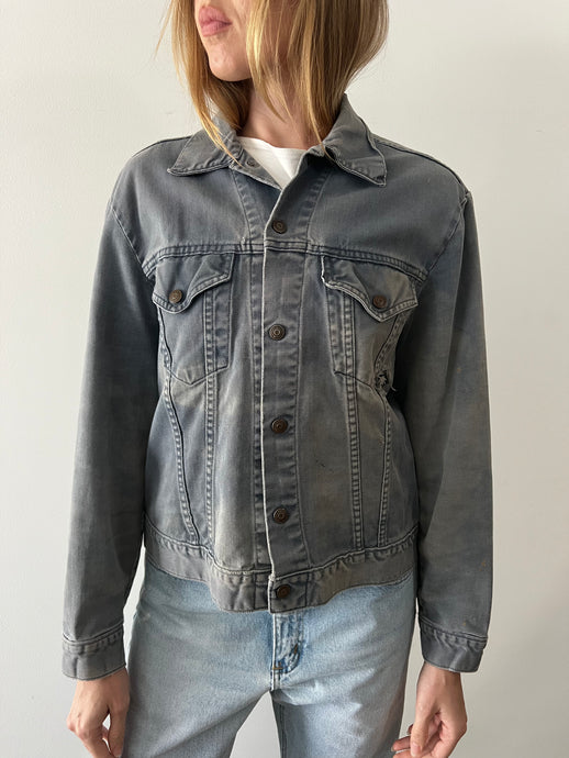 Slate Blue Sun-Faded Levi's Jacket