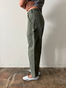 Olive Green Carhartt Pants 29w