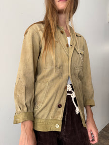 1930s Japanese Cotton Twill Work Jacket