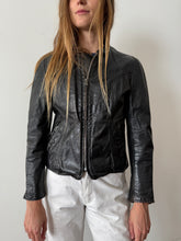 Brooks Cafe Racer Leather Moto Jacket