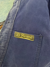 50s Faded Blue French Moleskin Chore Coat