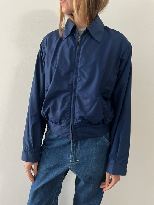 50s Fleece-Lined Mens Nylon Jacket