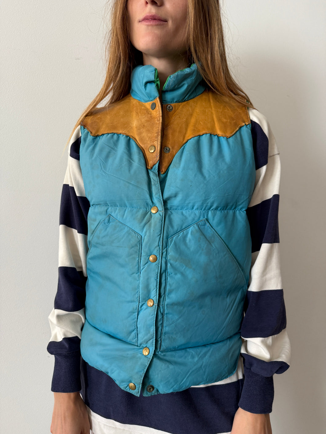 60s/70s Rocky Mountain Featherbed Co. Down Vest