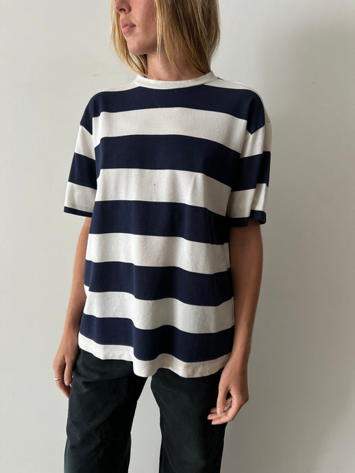 Striped Benetton Knit Tee