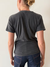 70s Perfect Soft Faded Black Pocket Tee