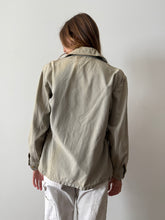 1940s Faded Gray Zip Up Jacket