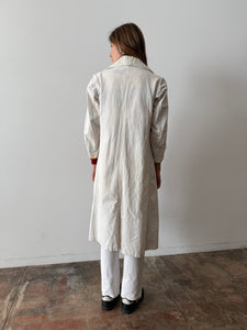40s/50s Japanese White Twill Trench