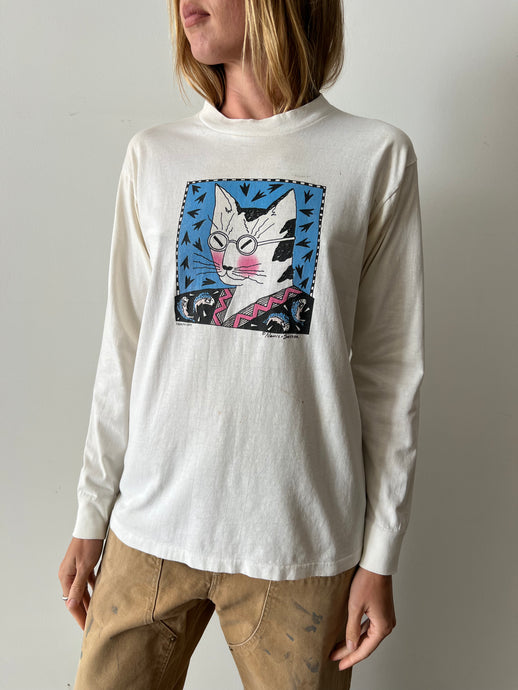 Cool Cat Long Sleeve Tee