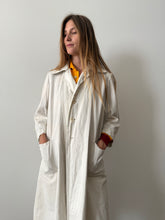 40s/50s Japanese White Twill Trench