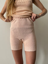 Antique Home-made Cotton Knit Set