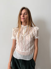 Antique Sheer Gauze Blouse
