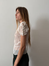 Antique Sheer Gauze Blouse