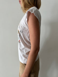 Manchurian Crane Sleeveless Tee