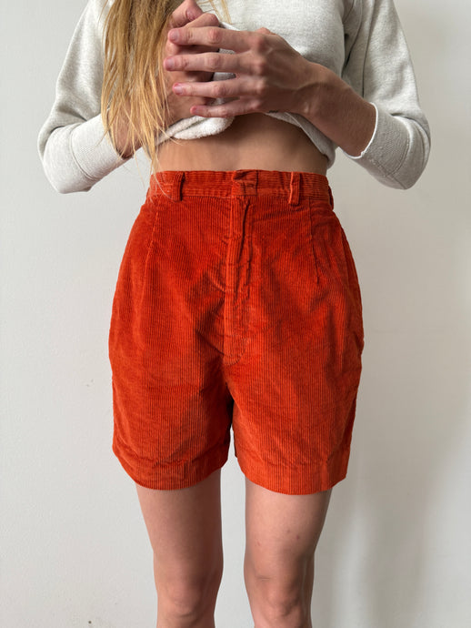 60s Corduroy Shorts 24w