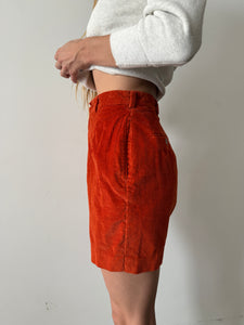 60s Corduroy Shorts 24w