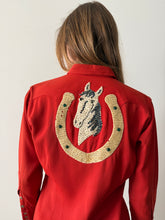 40s Horse Shoe Western Shirt