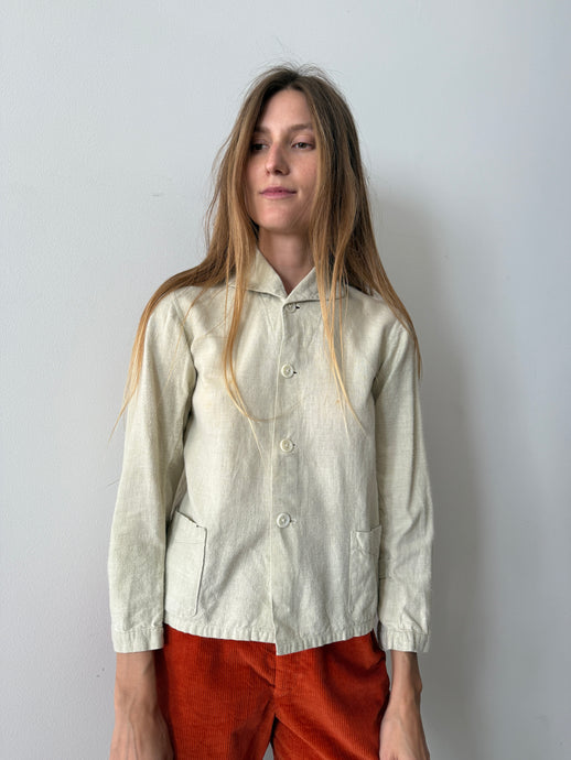 Little French Cotton Flannel Jacket