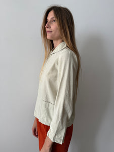 Little French Cotton Flannel Jacket