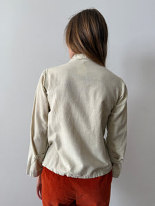 Little French Cotton Flannel Jacket