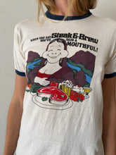 Steak & Brew Ringer Tee