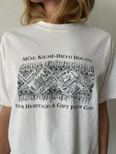 90s "Our Heritage-A Gift From God" Lithuanian Detroit Tee