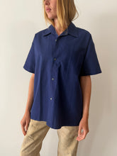 60s Navy French Work Shirt