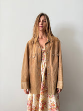 Western Suede Shirt Jacket