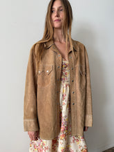 Western Suede Shirt Jacket
