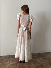 1930s Sheer White Gown