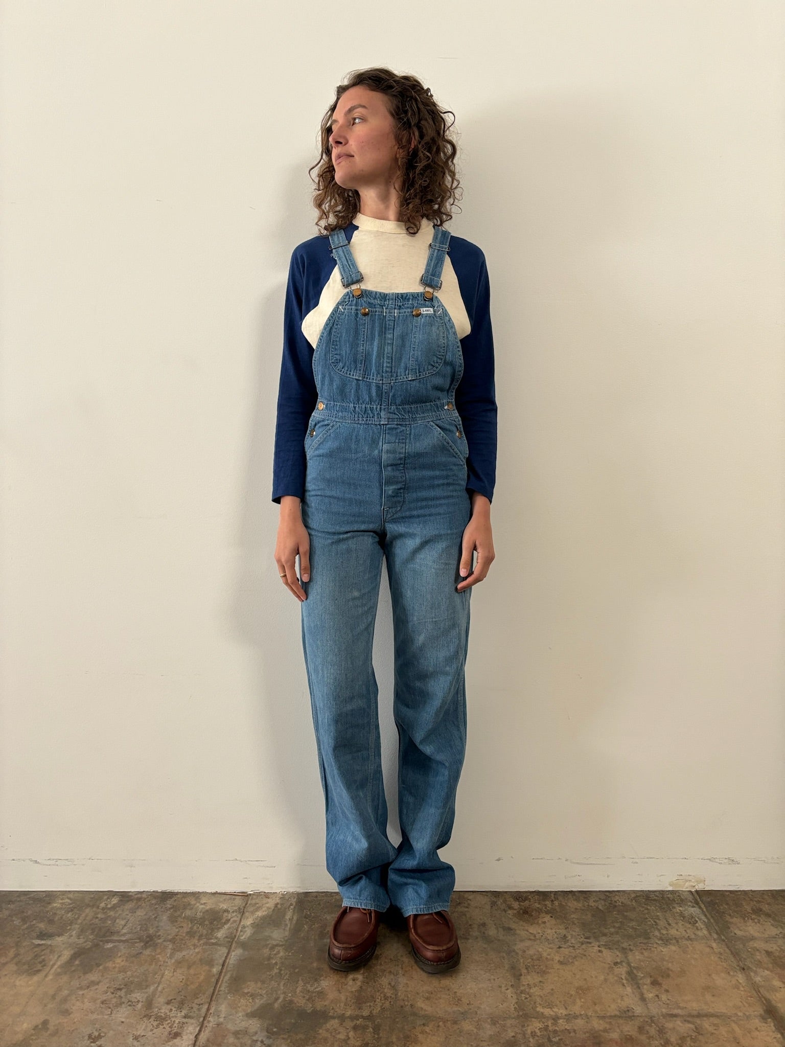 70s Lee Denim Overalls