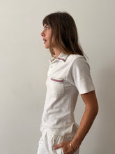 50s/60s Hanes Terry Cloth Summer Polo