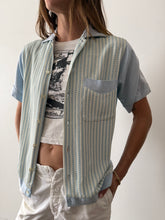 50s Knit Linen Shirt