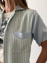 50s Knit Linen Shirt