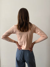 60s Speckled Pink Long Sleeve Shirt