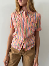 50s Pink Striped Levis Shorthorn Womens Western