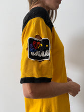 50s Yellow V Neck Jersey