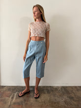 50s/60s Chambray Pedal Pushers