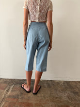 50s/60s Chambray Pedal Pushers