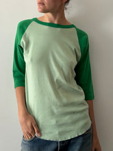 Green Baseball tee