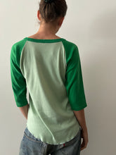 Green Baseball tee