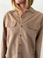 40s/50s Brown Mens Shirt