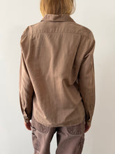40s/50s Brown Mens Shirt