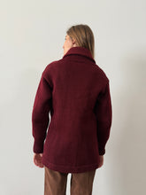 20s/30s Burgundy Shaker Sweater