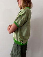 60s/70s Thrashed Stripy Sweatshirt