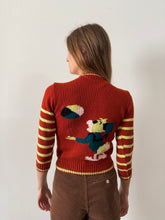 Hand Knit Mickey Mouse Sweater